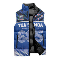 Toa Samoa 685 Sleeveless Puffer Jacket Uso Aso Uma For Life For Samoa - Polynesian Pride