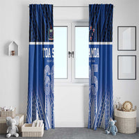Toa Samoa 685 Window Curtain Uso Aso Uma For Life For Samoa - Polynesian Pride