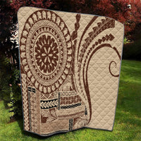Samoa Siapo Arty Quilt Brown Style LT9 - Polynesian Pride