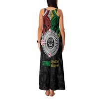 Aotearoa and Cook Islands Mo Te Tiriti Family Matching Tank Maxi Dress and Hawaiian Shirt New Zealand Honour The Treaty Ake!Ake!Ake! LT9 - Polynesian Pride