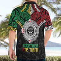 Aotearoa and Cook Islands Mo Te Tiriti Hawaiian Shirt New Zealand Honour The Treaty Ake!Ake!Ake! LT9 - Polynesian Pride