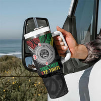 Aotearoa and Cook Islands Mo Te Tiriti Tumbler With Handle New Zealand Honour The Treaty Ake!Ake!Ake! LT9 - Polynesian Pride