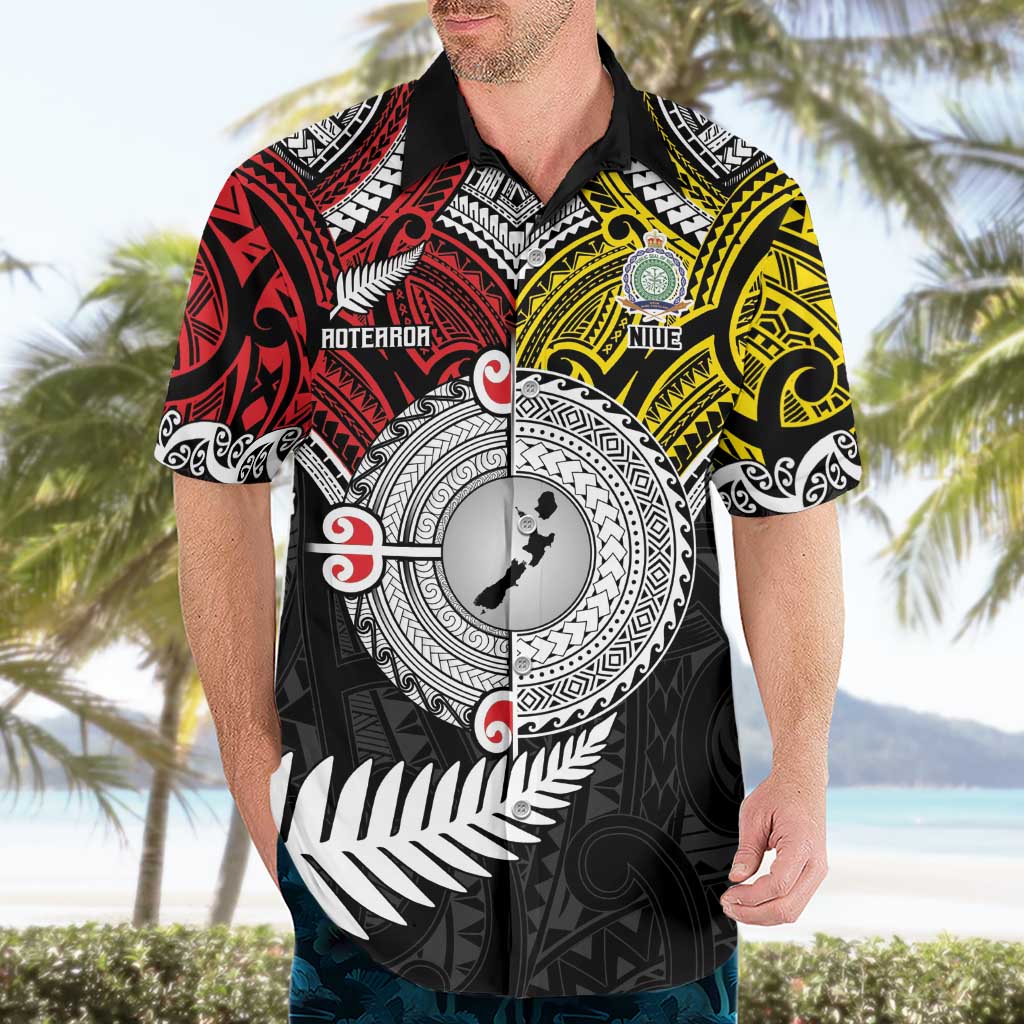 Aotearoa and Niue Mo Te Tiriti Hawaiian Shirt New Zealand Honour The Treaty Ake!Ake!Ake! LT9 - Polynesian Pride