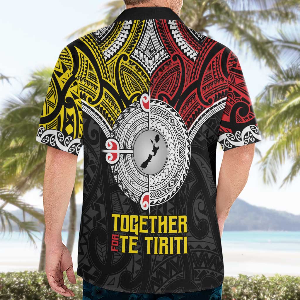 Aotearoa and Niue Mo Te Tiriti Hawaiian Shirt New Zealand Honour The Treaty Ake!Ake!Ake! LT9 - Polynesian Pride