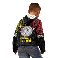 Aotearoa and Niue Mo Te Tiriti Kid Hoodie New Zealand Honour The Treaty Ake!Ake!Ake! LT9 - Polynesian Pride