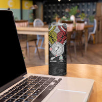 Aotearoa and Niue Mo Te Tiriti Skinny Tumbler New Zealand Honour The Treaty Ake!Ake!Ake! LT9 - Polynesian Pride