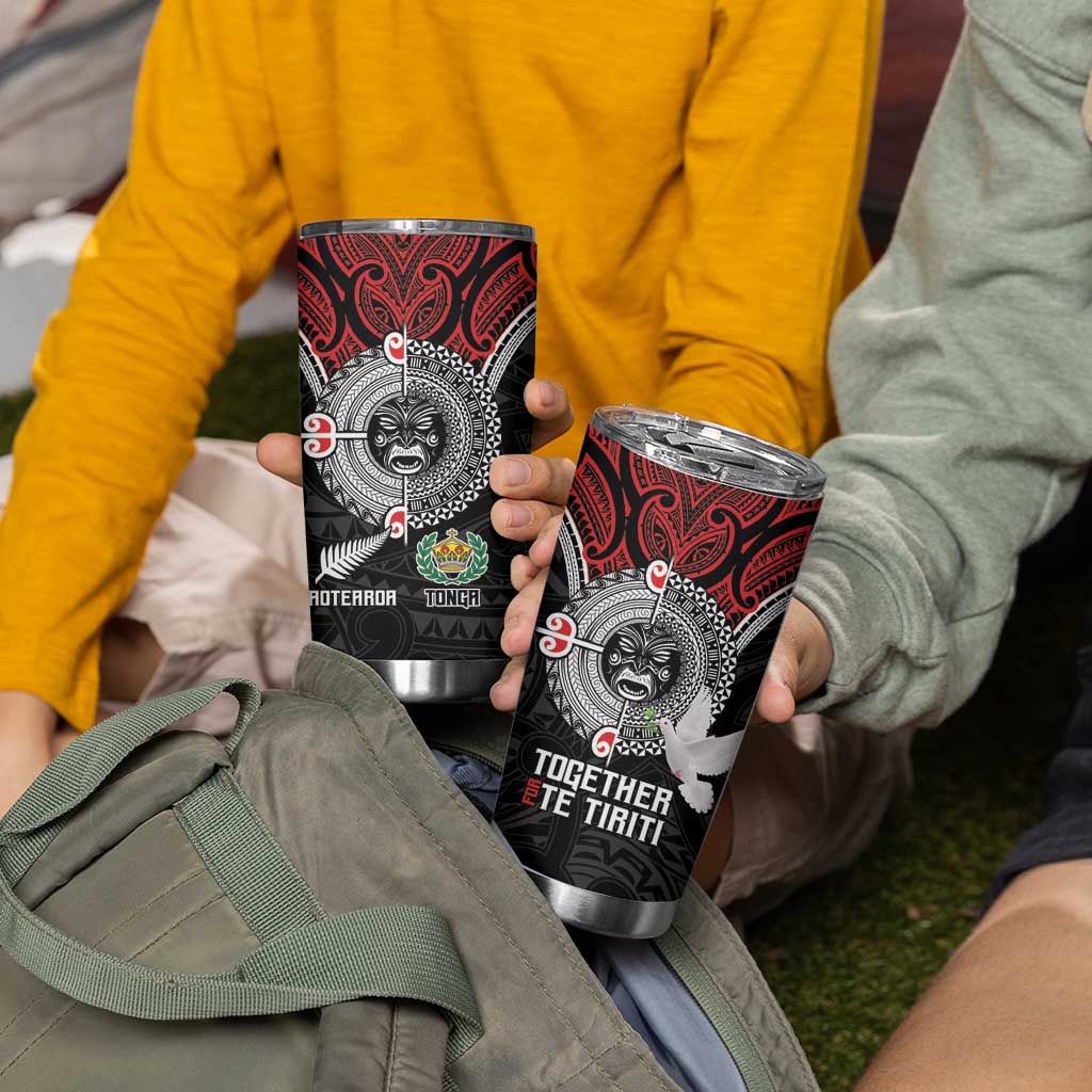 Aotearoa and Tonga Mo Te Tiriti Tumbler Cup New Zealand Honour The Treaty Ake!Ake!Ake!