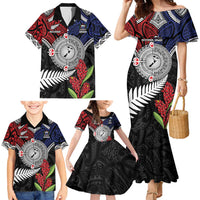 Aotearoa and Samoa Mo Te Tiriti Family Matching Mermaid Dress and Hawaiian Shirt Tangata Moana Stand with Tangata Whenua LT9 - Polynesian Pride