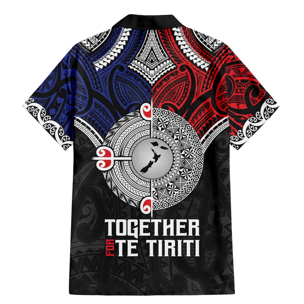 Aotearoa and Samoa Mo Te Tiriti Family Matching Mermaid Dress and Hawaiian Shirt Tangata Moana Stand with Tangata Whenua LT9 - Polynesian Pride