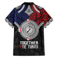 Aotearoa and Samoa Mo Te Tiriti Family Matching Tank Maxi Dress and Hawaiian Shirt Tangata Moana Stand with Tangata Whenua LT9 - Polynesian Pride