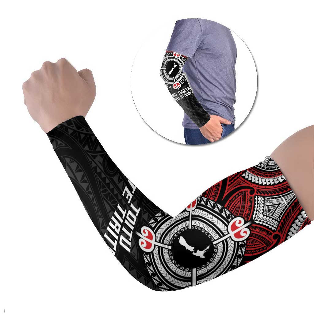 Aotearoa Proud To Be Maori Arm Sleeves New Zealand Fight Together - Polynesian Pride
