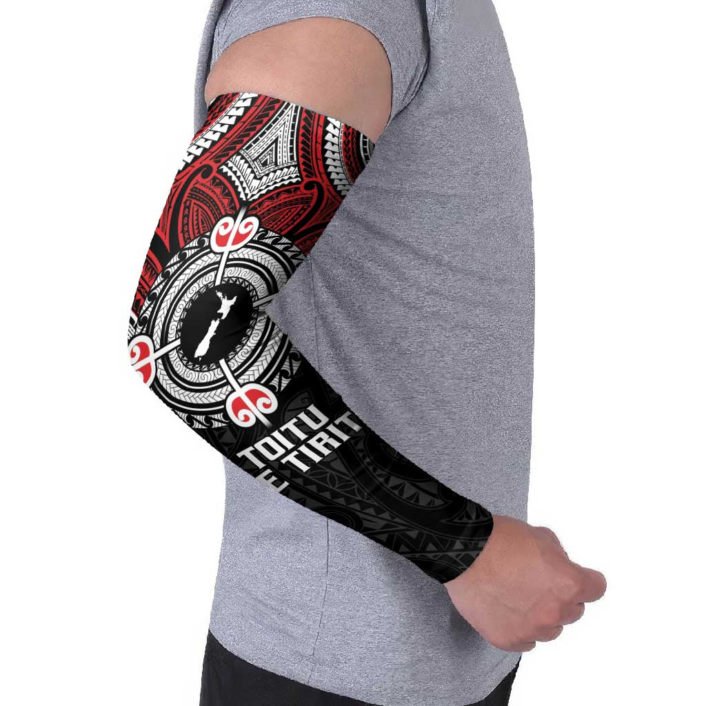 Aotearoa Proud To Be Maori Arm Sleeves New Zealand Fight Together - Polynesian Pride