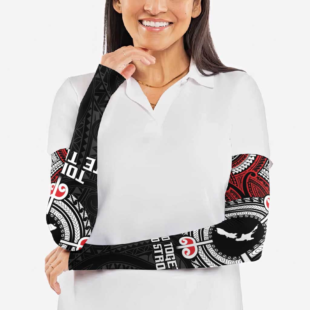 Aotearoa Proud To Be Maori Arm Sleeves New Zealand Fight Together - Polynesian Pride