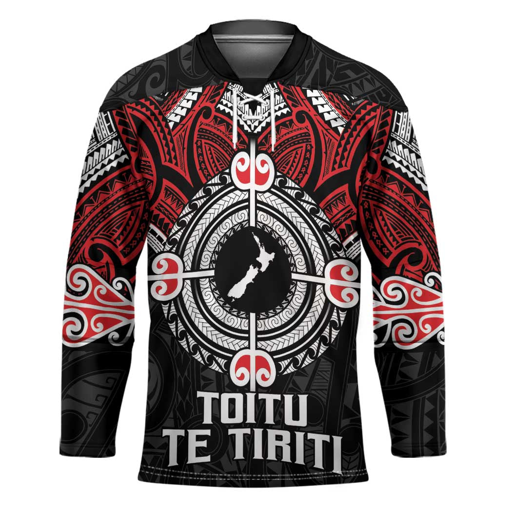Aotearoa Proud To Be Maori Hockey Jersey New Zealand Fight Together - Polynesian Pride