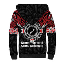 Aotearoa Proud To Be Maori Sherpa Hoodie New Zealand Fight Together LT9 - Polynesian Pride