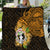 Northern Mariana Islands Ylang-ylang Mwarmwar Quilt Polynesian Gold Style