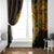 Northern Mariana Islands Ylang-ylang Mwarmwar Window Curtain Polynesian Gold Style
