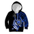 Personalised Chuuk FSM Culture Day Kid Hoodie Hammerhead Shark Tattoo 2024 LT9 Hoodie Blue - Polynesian Pride