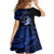 Personalised Chuuk FSM Culture Day Kid Short Sleeve Dress Hammerhead Shark Tattoo 2024 LT9 - Polynesian Pride