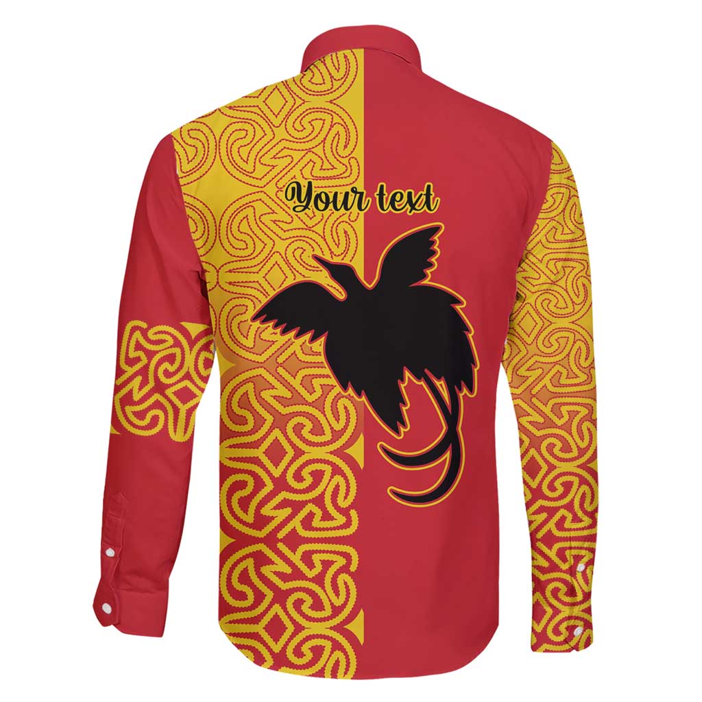 Papua New Guinea Oro Tapa Personalised Family Matching Short Sleeve Bodycon Dress and Hawaiian Shirt Simple Bird of Paradise Style LT9 - Polynesian Pride