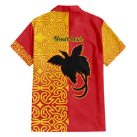 Papua New Guinea Oro Tapa Personalised Hawaiian Shirt Simple Bird of Paradise Style - Polynesian Pride