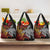 Papua New Guinea Sepik Personalised Grocery Bag PNG Bird of Paradise Tattoo - Polynesian Pride