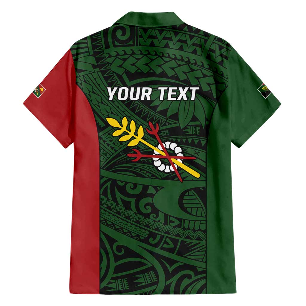 Personalised PNG Chimbu Province Family Matching Short Sleeve Bodycon Dress and Hawaiian Shirt Bird of Paradise Tattoo Flag Motif LT9 - Polynesian Pride