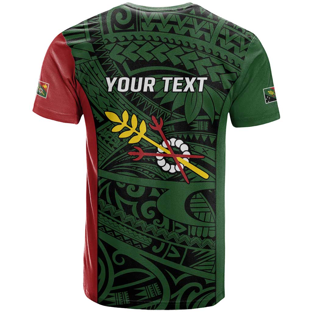 Personalised PNG Chimbu Province T Shirt Bird of Paradise Tattoo Flag Motif LT9 - Polynesian Pride