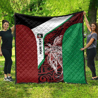 Personalised PNG East New Britain Province Quilt Bird of Paradise Tattoo Flag Motif LT9 - Polynesian Pride