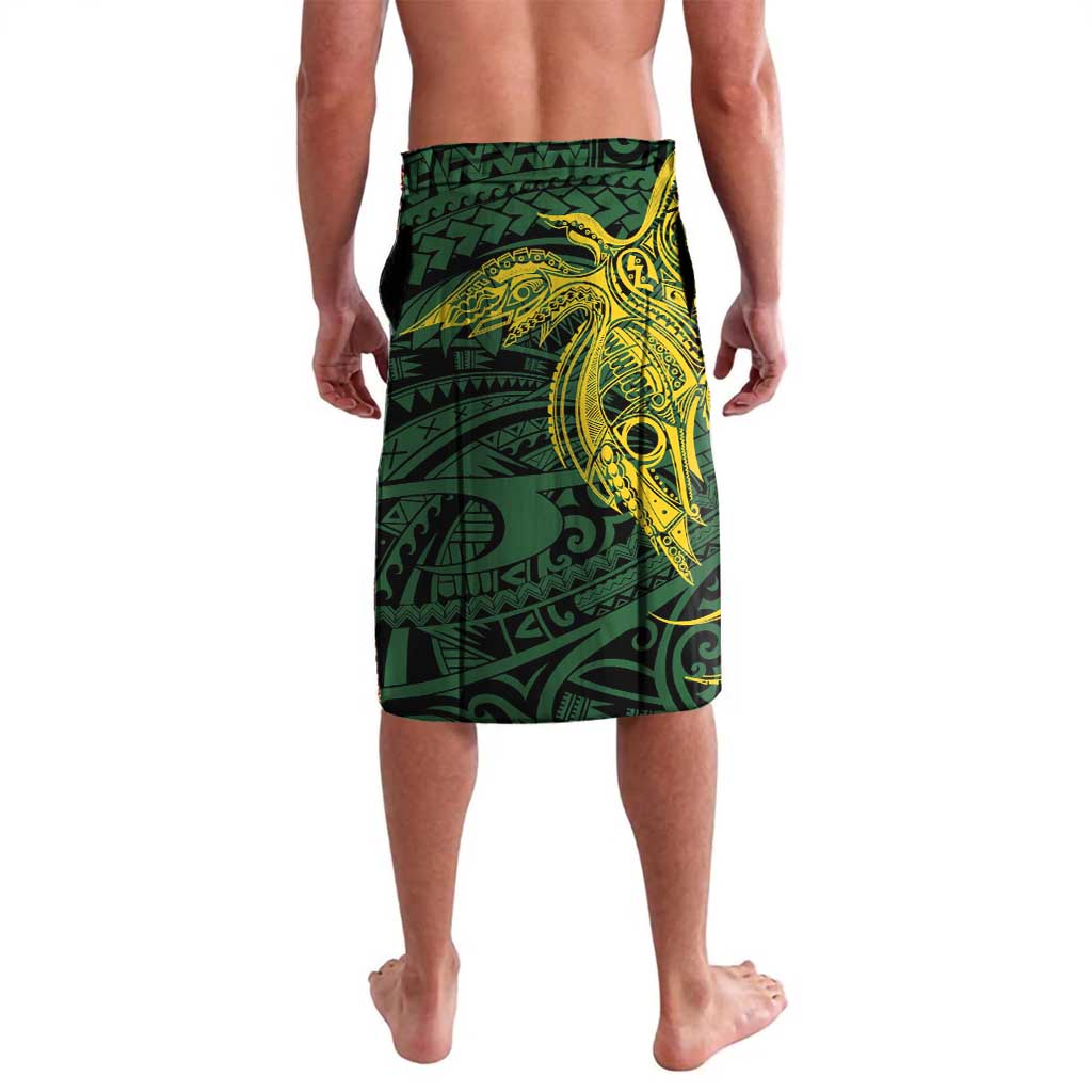 Personalised PNG East Sepik Province Lavalava Bird of Paradise Tattoo Flag Motif LT9 - Polynesian Pride