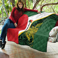 Personalised PNG East Sepik Province Quilt Bird of Paradise Tattoo Flag Motif LT9 - Polynesian Pride