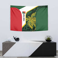 Personalised PNG East Sepik Province Tapestry Bird of Paradise Tattoo Flag Motif LT9 - Polynesian Pride