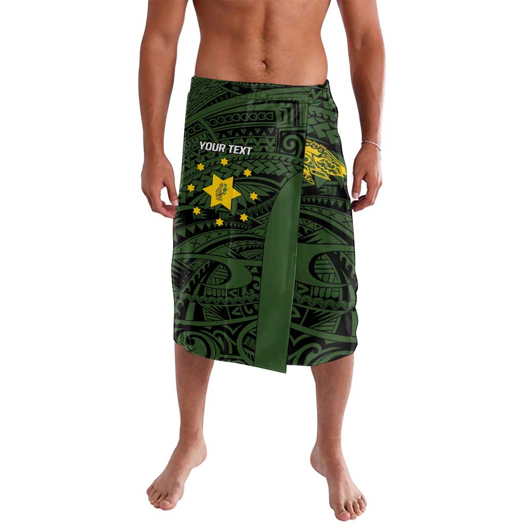 Personalised PNG Eastern Highlands Lavalava Bird of Paradise Tattoo Flag Motif - Polynesian Pride