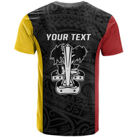 Personalised PNG Madang Province T Shirt Bird of Paradise Tattoo Flag Motif LT9 - Polynesian Pride