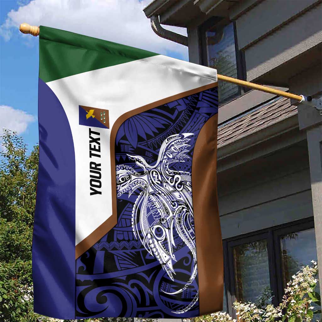 Personalised PNG Manus Province Garden Flag Bird of Paradise Tattoo Flag Motif LT9 - Polynesian Pride
