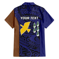 Personalised PNG Manus Province Hawaiian Shirt Bird of Paradise Tattoo Flag Motif LT9 - Polynesian Pride