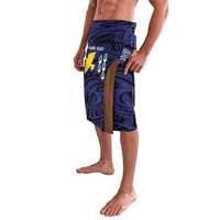 Personalised PNG Manus Province Lavalava Bird of Paradise Tattoo Flag Motif - Polynesian Pride