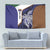Personalised PNG Manus Province Tapestry Bird of Paradise Tattoo Flag Motif - Polynesian Pride