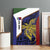 Personalised PNG Milne Bay Province Canvas Wall Art Bird of Paradise Tattoo Flag Motif - Polynesian Pride
