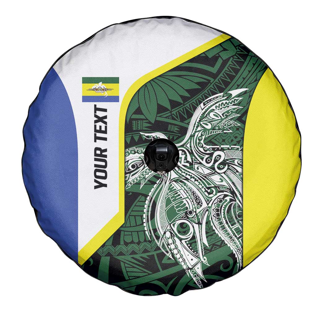 Personalised PNG Morobe Province Spare Tire Cover Bird of Paradise Tattoo Flag Motif LT9 - Polynesian Pride