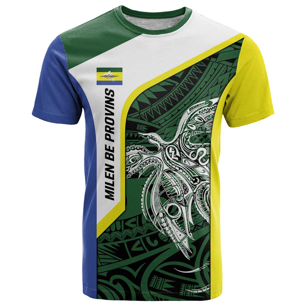 Personalised PNG Morobe Province T Shirt Bird of Paradise Tattoo Flag Motif LT9 Green - Polynesian Pride