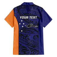 Personalised PNG New Ireland Hawaiian Shirt Bird of Paradise Tattoo Flag Motif LT9 - Polynesian Pride