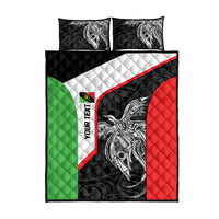 Personalised PNG Southern Highlands Province Quilt Bed Set Bird of Paradise Tattoo Flag Motif LT9 - Polynesian Pride