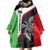 Personalised PNG Southern Highlands Province Wearable Blanket Hoodie Bird of Paradise Tattoo Flag Motif - Polynesian Pride