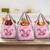 Faith Hope Love Butterfly Ribbon Personalised Grocery Bag