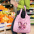 Faith Hope Love Butterfly Ribbon Personalised Grocery Bag