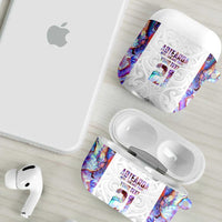 Custom New Zealand Aotearoa AirPods Case Pink Maori Paua Shell Indigenous LT9 - Polynesian Pride