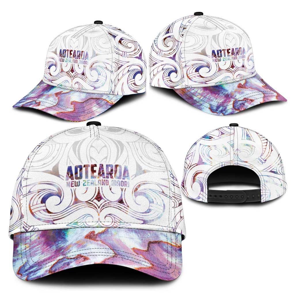 New Zealand Aotearoa Classic Cap Pink Maori Papua Shell Indigenous - Polynesian Pride