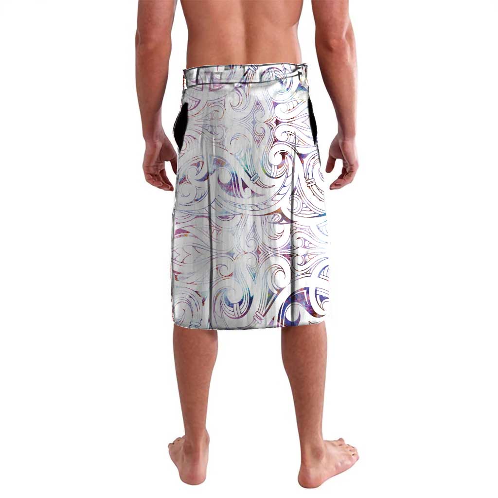 Custom New Zealand Aotearoa Lavalava Pink Maori Paua Shell Indigenous - Polynesian Pride