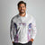 Custom New Zealand Aotearoa Long Sleeve Polo Shirt Pink Maori Paua Shell Indigenous - Polynesian Pride